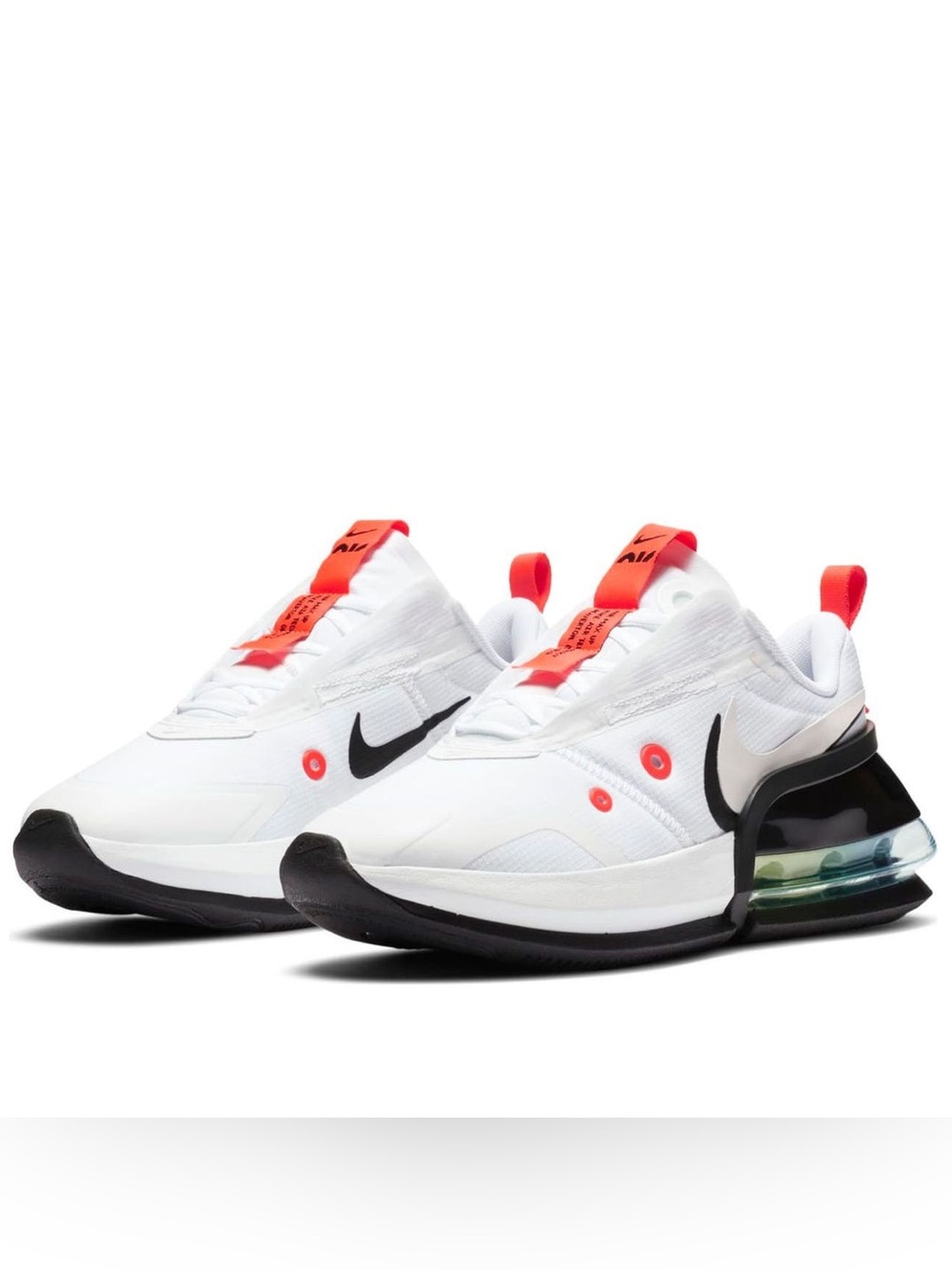 Nike Air Max Up Women’s White/Black/Red Air-cushioned Sneakers 6.5 Used